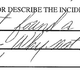 Complaint from a visitor to Yellowstone National Park in 2012 (National Park Service)